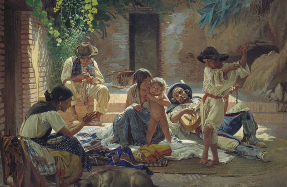 Sorokin-Spanish_Romani_people