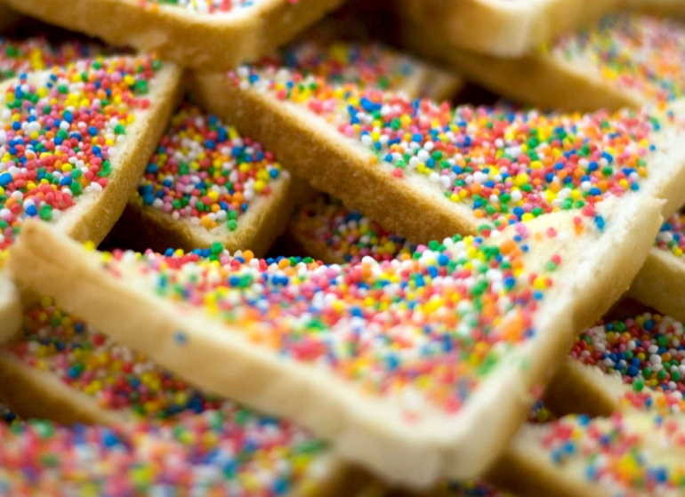 Fairy bread is what childhood is about in Australia Fairy bread is what childhood is about in Australia