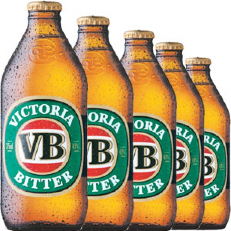 Victoria Bitter beer in Australia Victoria Bitter beer in Australia
