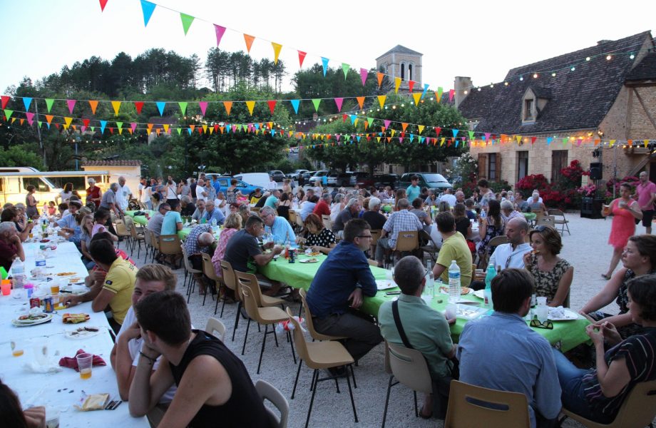 A snap from the Audrix Night Market in France A snap from the Audrix Night Market in France