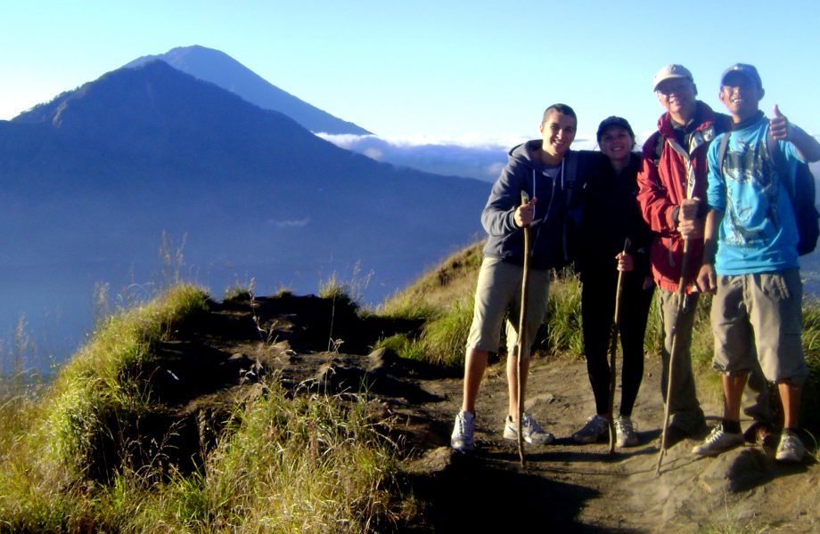 Climbing Mt. Batur with your wolfpack Climbing Mt. Batur with your wolfpack