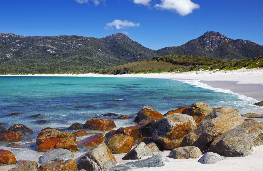 The Wineglass bay beach The Wineglass bay beach