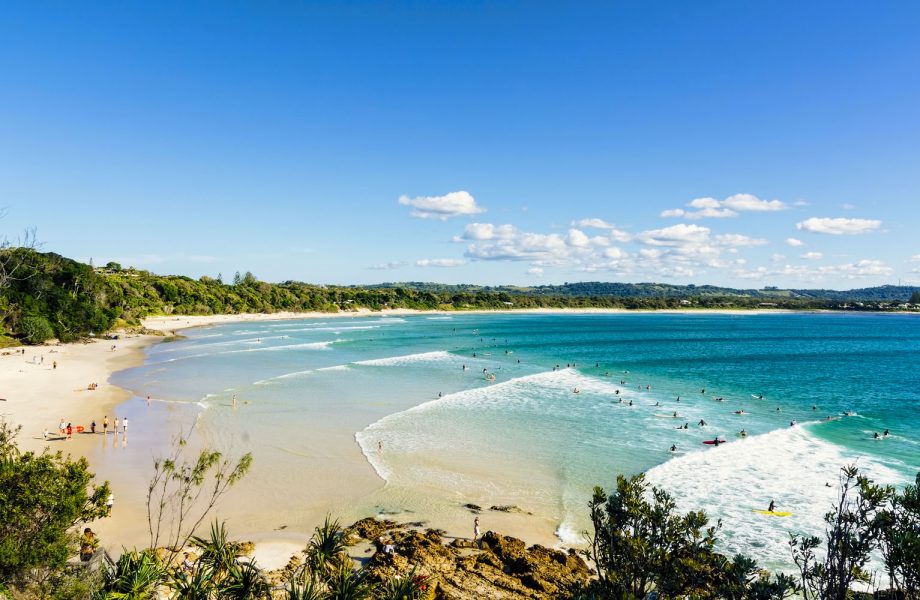 Byron Bay beach Byron Bay beach