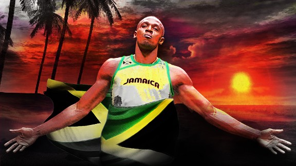 Usain Bolt in Jamaica Usain Bolt in Jamaica