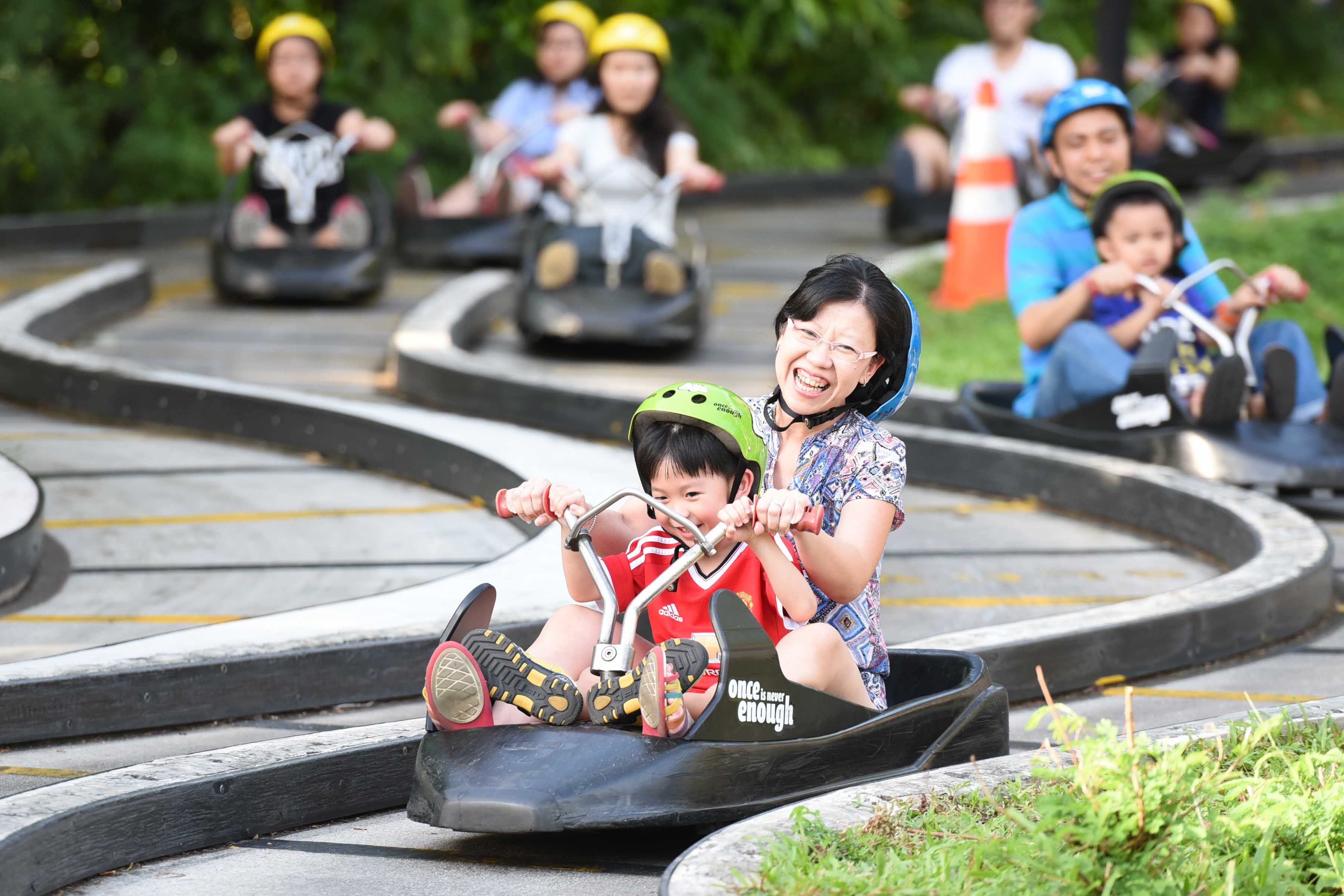 Sky Luge at Sentosa, Singapore Sky Luge at Sentosa, Singapore