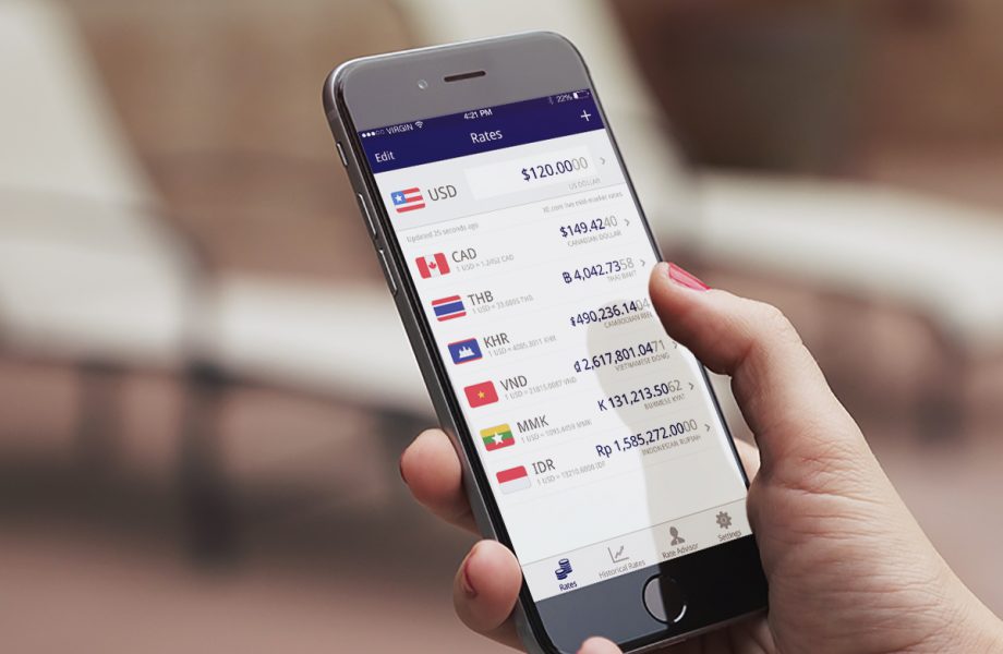 XE Currency application XE Currency application