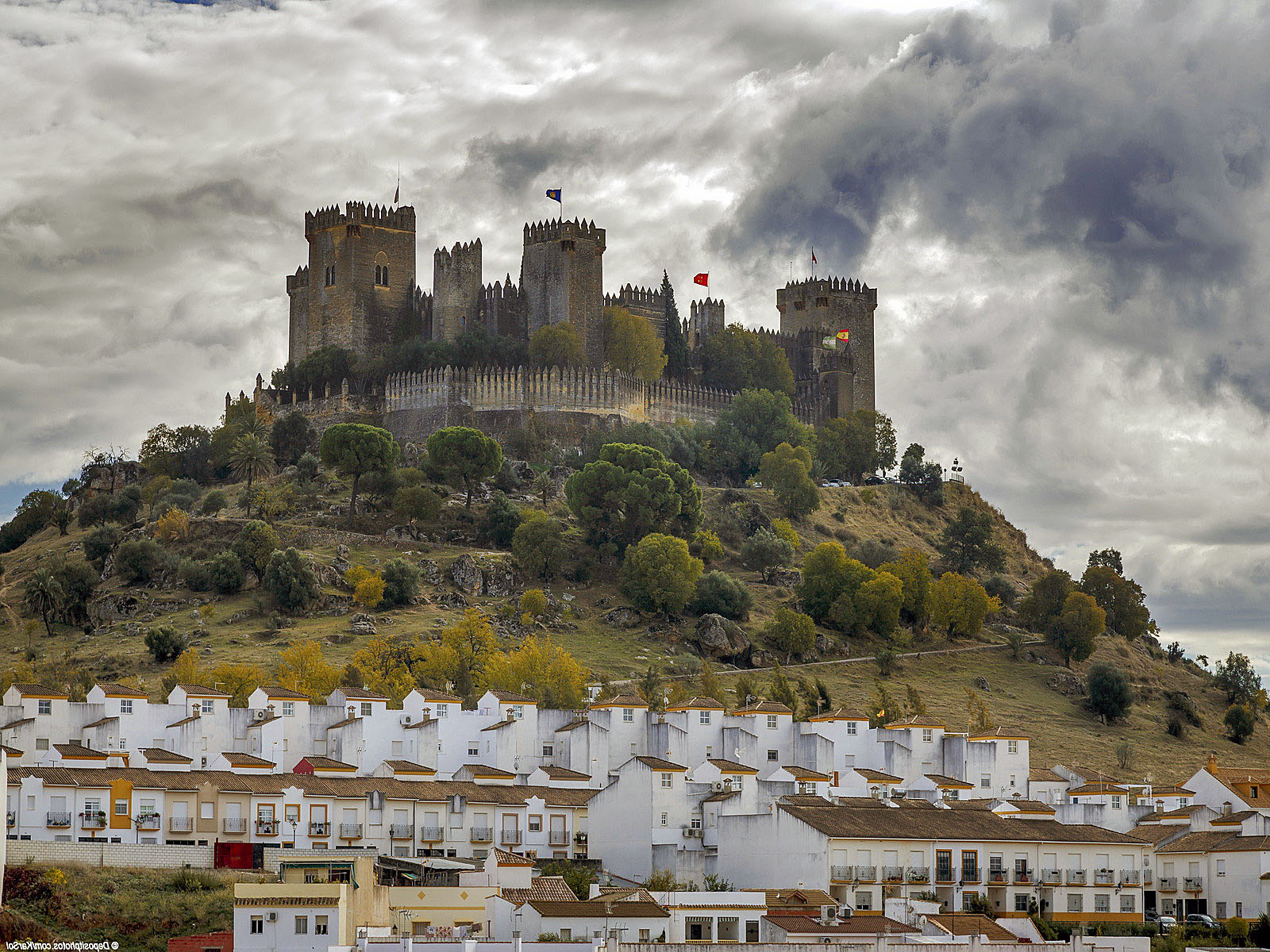 Almodovar del Rio, Cordoba Spain. Artistic and Monumental Heritage