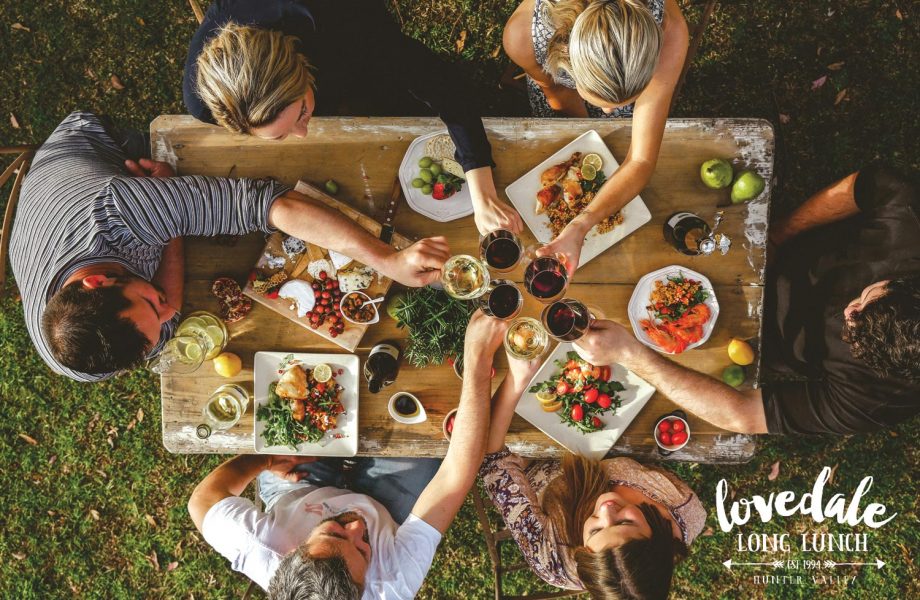 official poster of Lovedale Long Lunch official poster of Lovedale Long Lunch