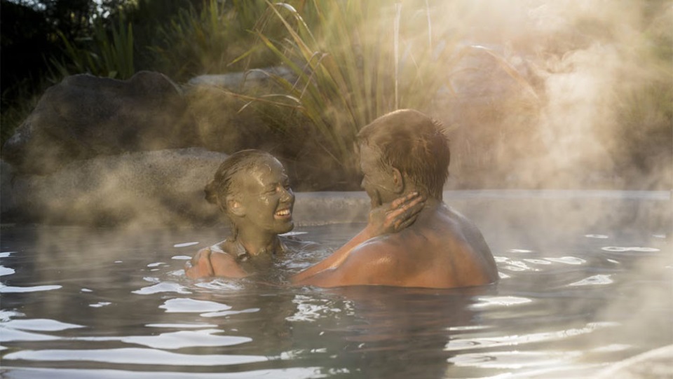Mub bath in New Zealand Mub bath in New Zealand