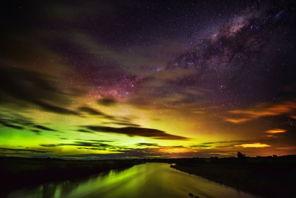 Southern Lights at Mt Cook National Park Southern Lights at Mt Cook National Park