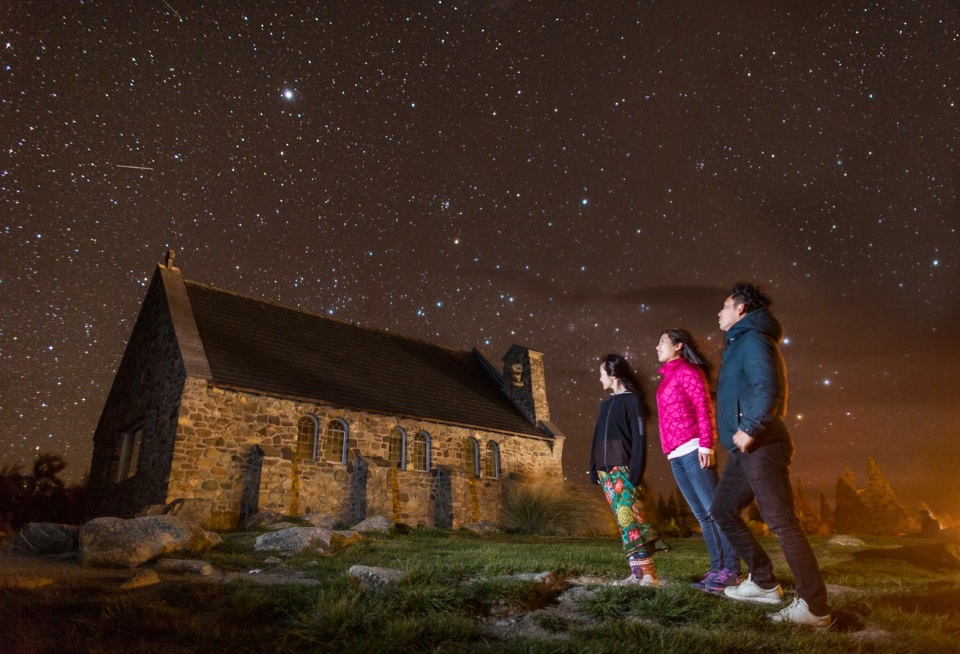 Star gazing in New Zealand Star gazing in New Zealand