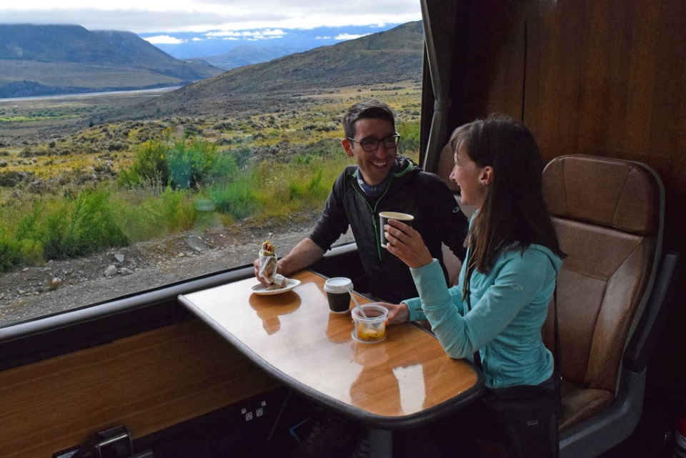 Tranzalpine train journey Tranzalpine train journey
