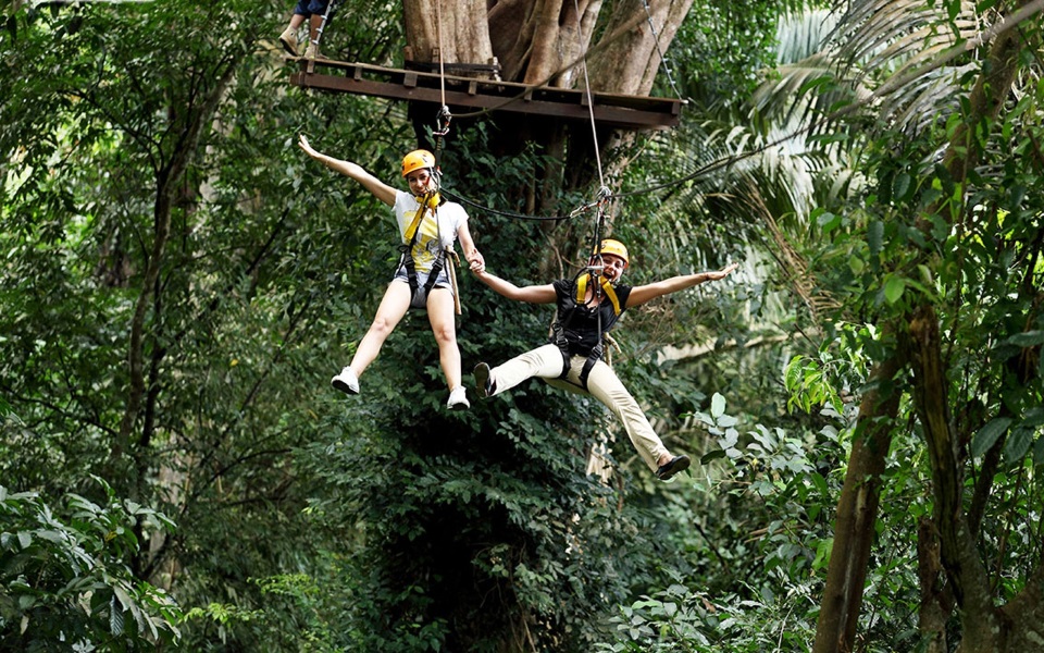 Ziplining in Phuket Ziplining in Phuket