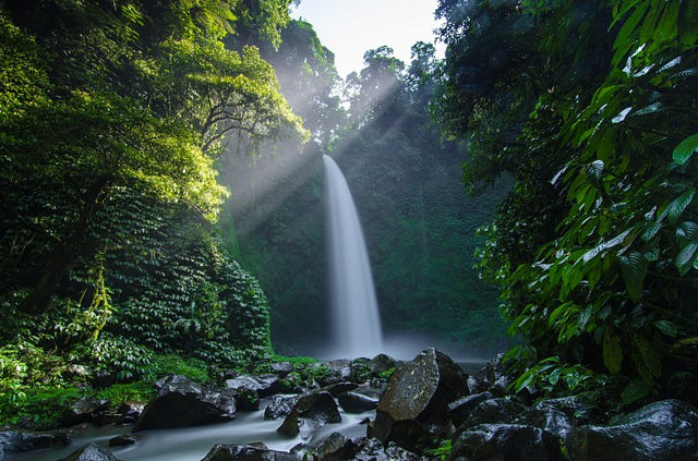 Nungnung Falls - A Bali Tourist Attraction
