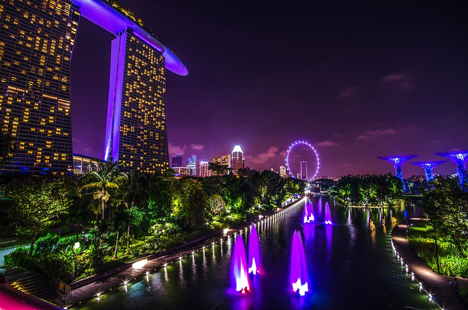 Marina Bay in Singapore