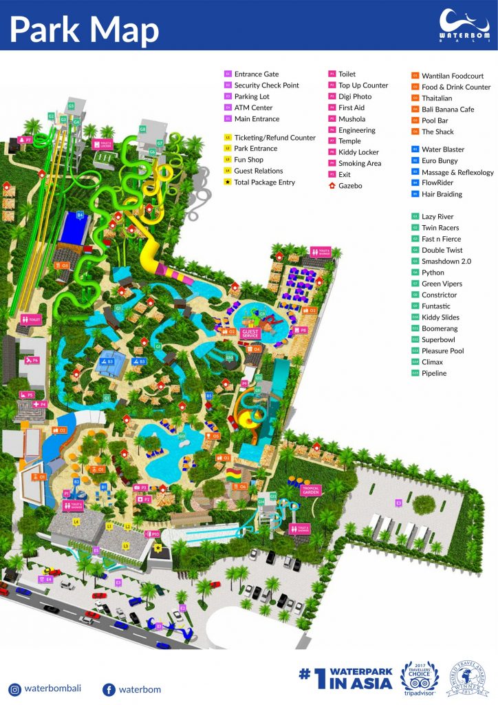 Blueprint of Waterbom