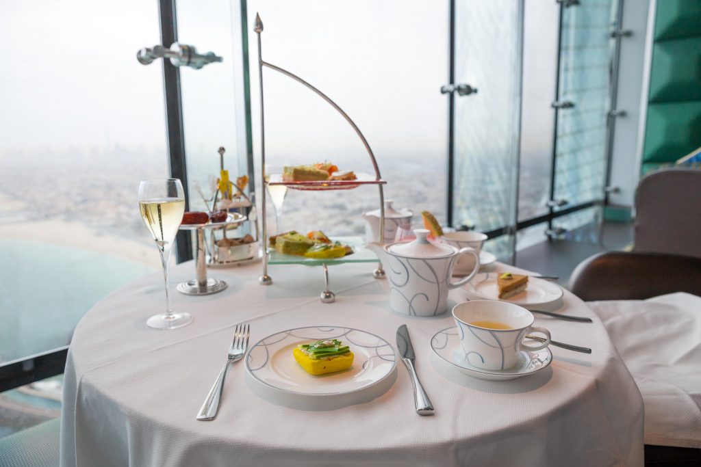 Dining at Burj Al Arab