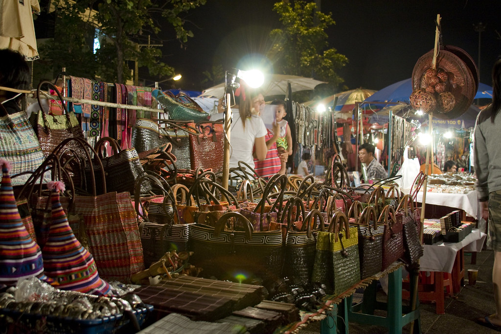 Night market, Chiang Mai