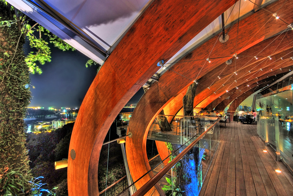 A part of the Jewel Box from where you can have an amazing view of the city
