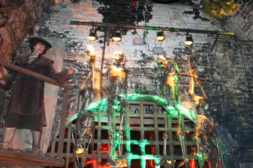Inside of the London Dungeon