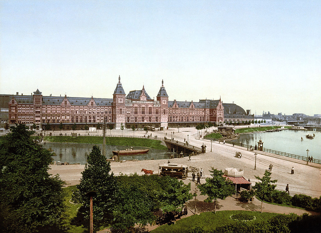 Amsterdam Centraal station, designed by Pierre Cuypers