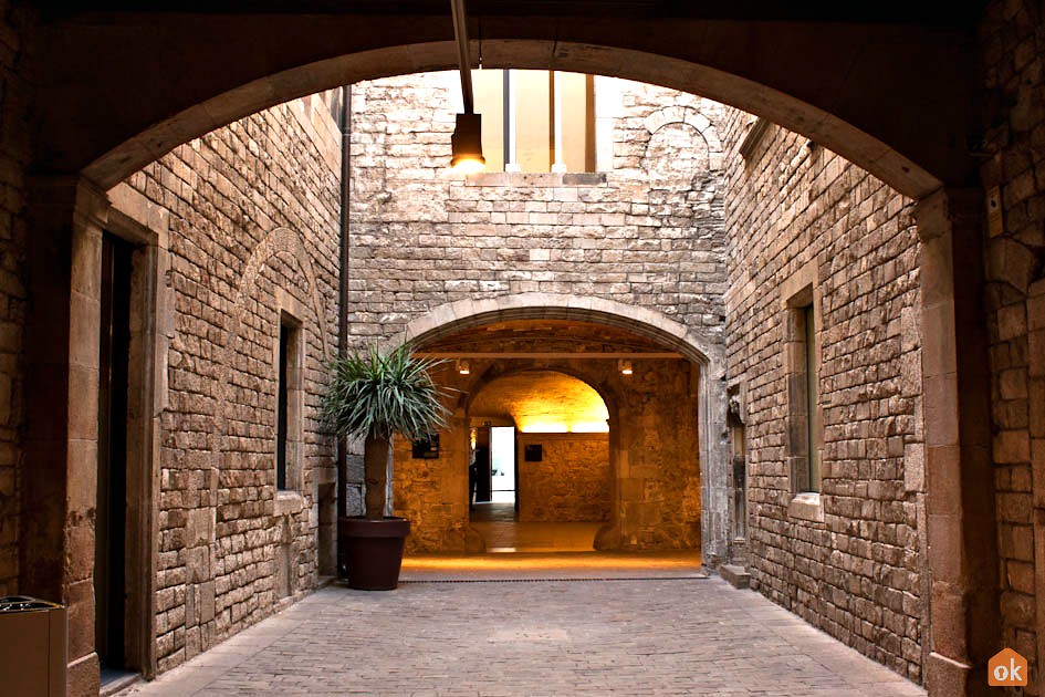 One of the buildings that houses Picasso's artwork