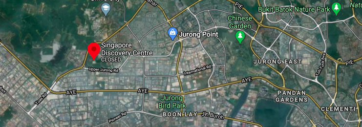 Location of Singapore Discovery Centre