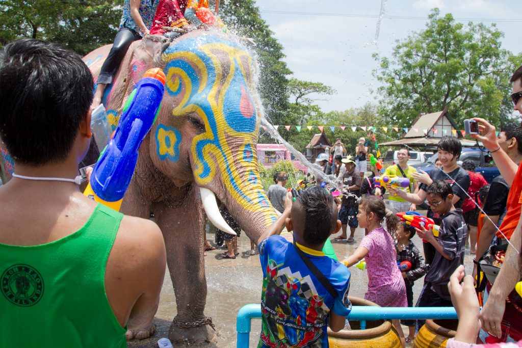 The Songkran festival, Chiang Mai