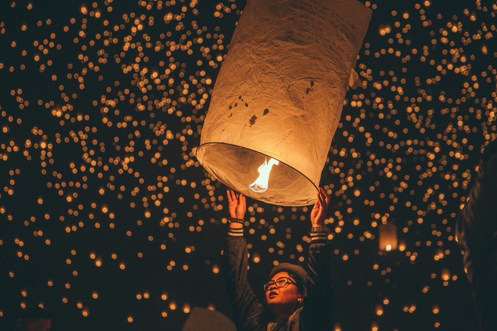 Loi Krathong in Chiang Mai