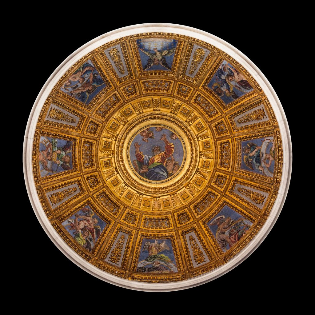 The Dome of Santa Maria Del Popolo, one of the best churches in Rome