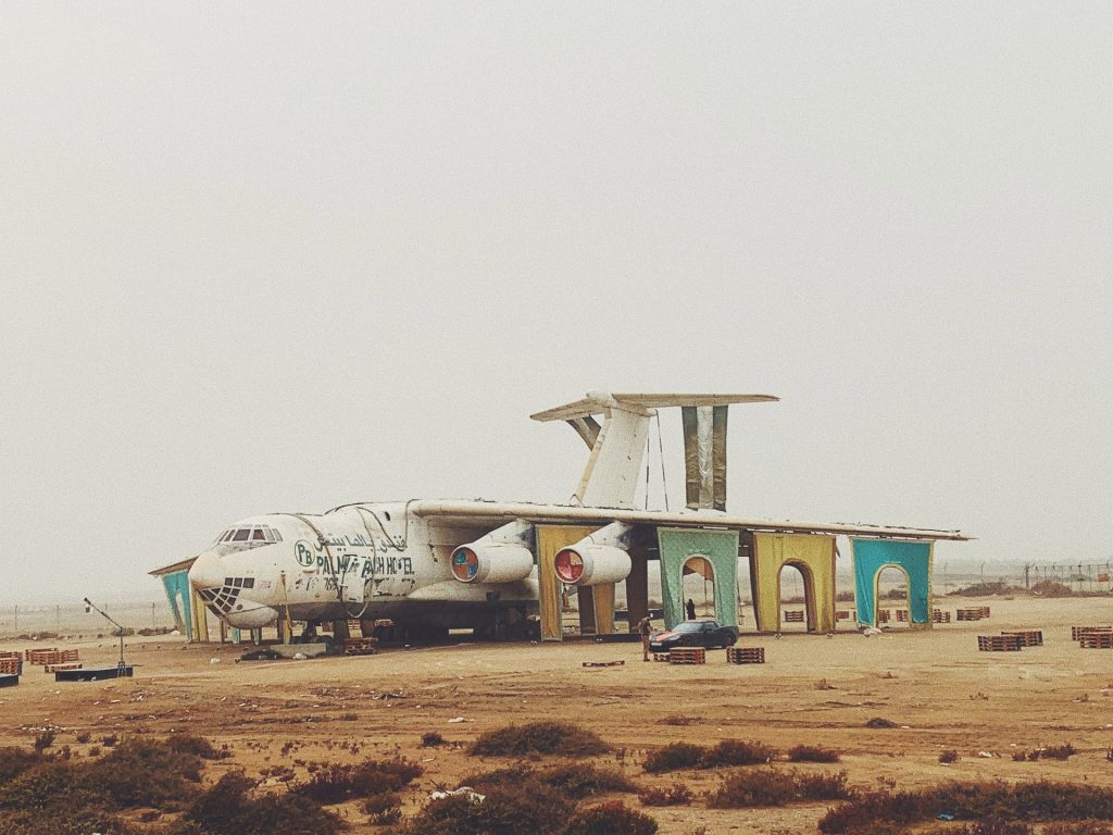 Desert camp site