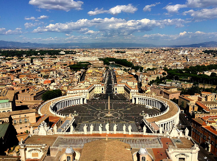 Vatican City - Bird's eye VIew