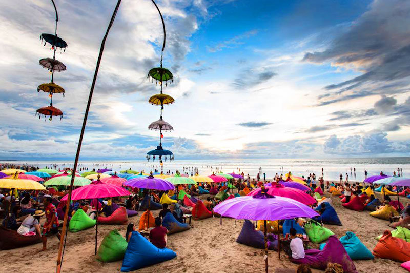Legian beach