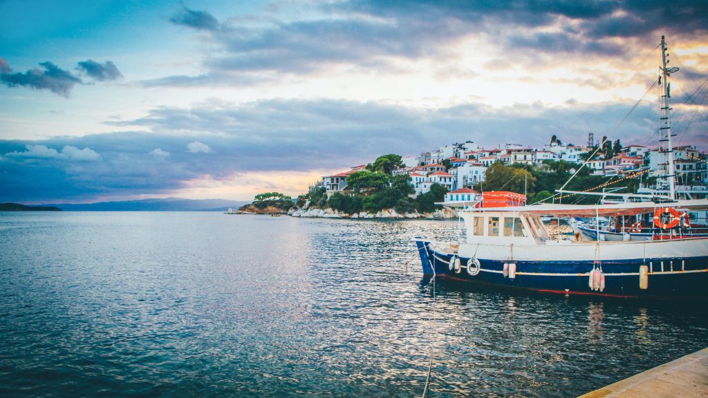 A ferry, one of the modes to reach different cities in Europe
