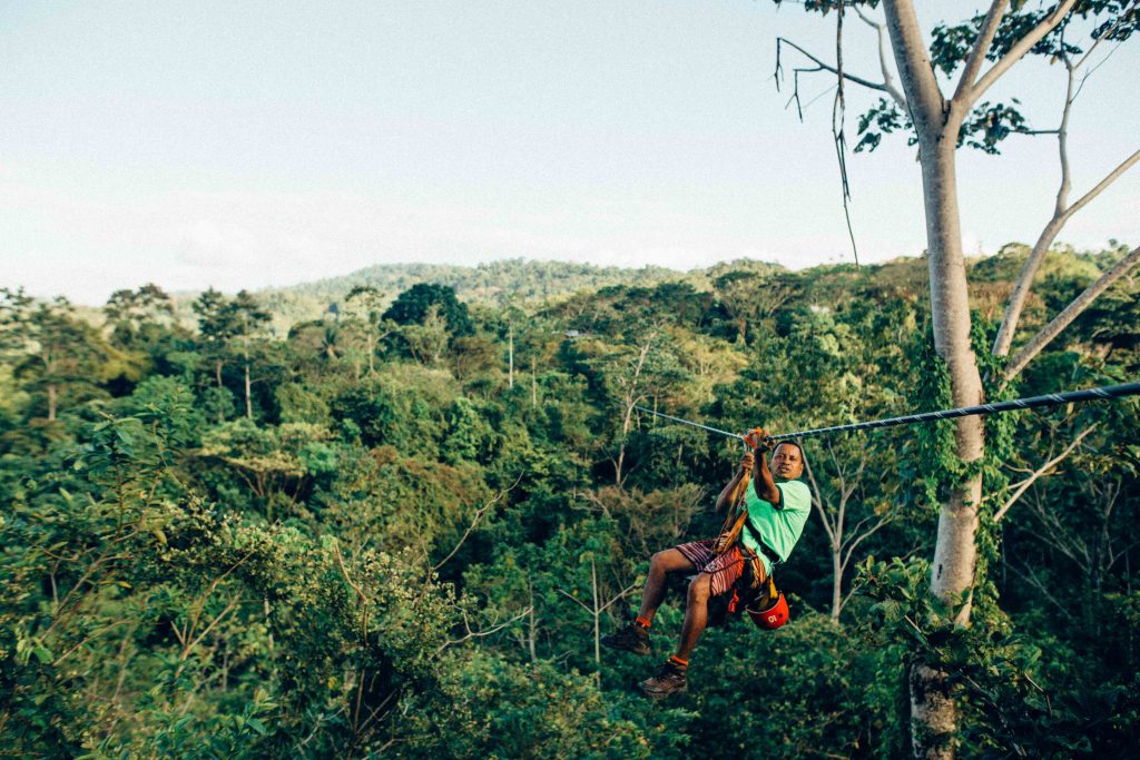 Ziplining in Chiang Mai