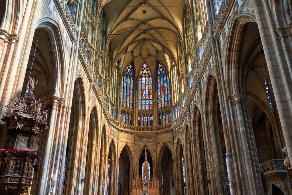 Inside the Prague Castle