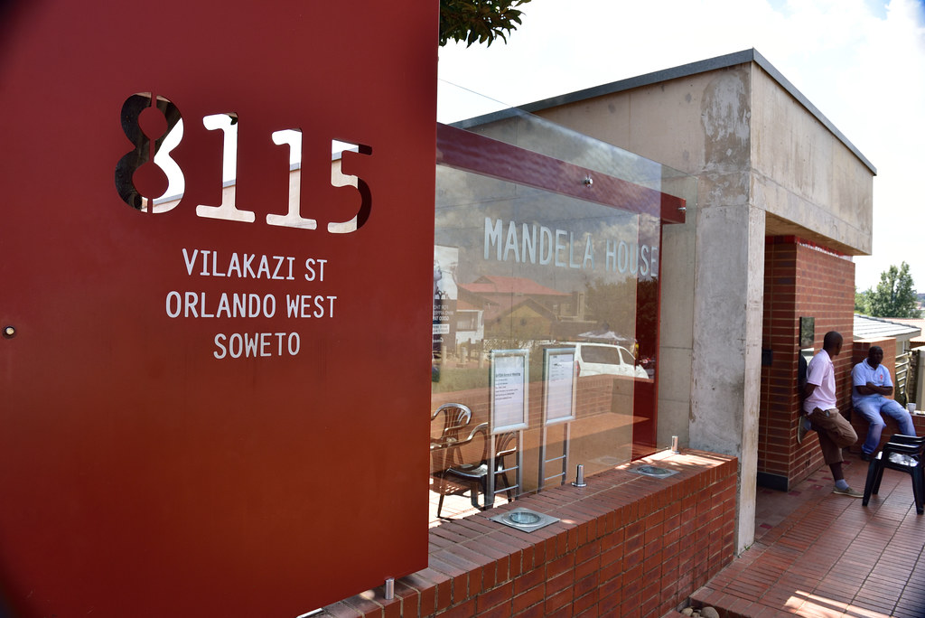 One of the views of The Mandela House, Soweto