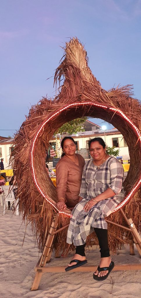 our wives at the beach