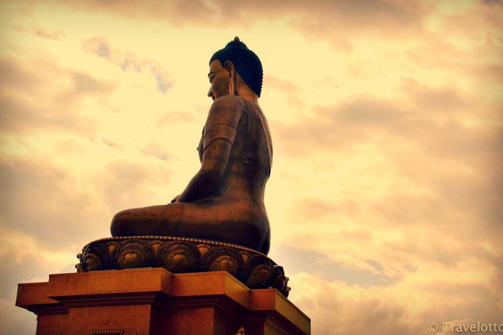 Sitting Buddha Statue at Thimpu (Guide to Thimpu)