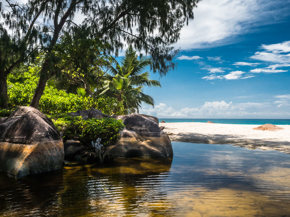 Anze Lazio, Praslin, Seychelles