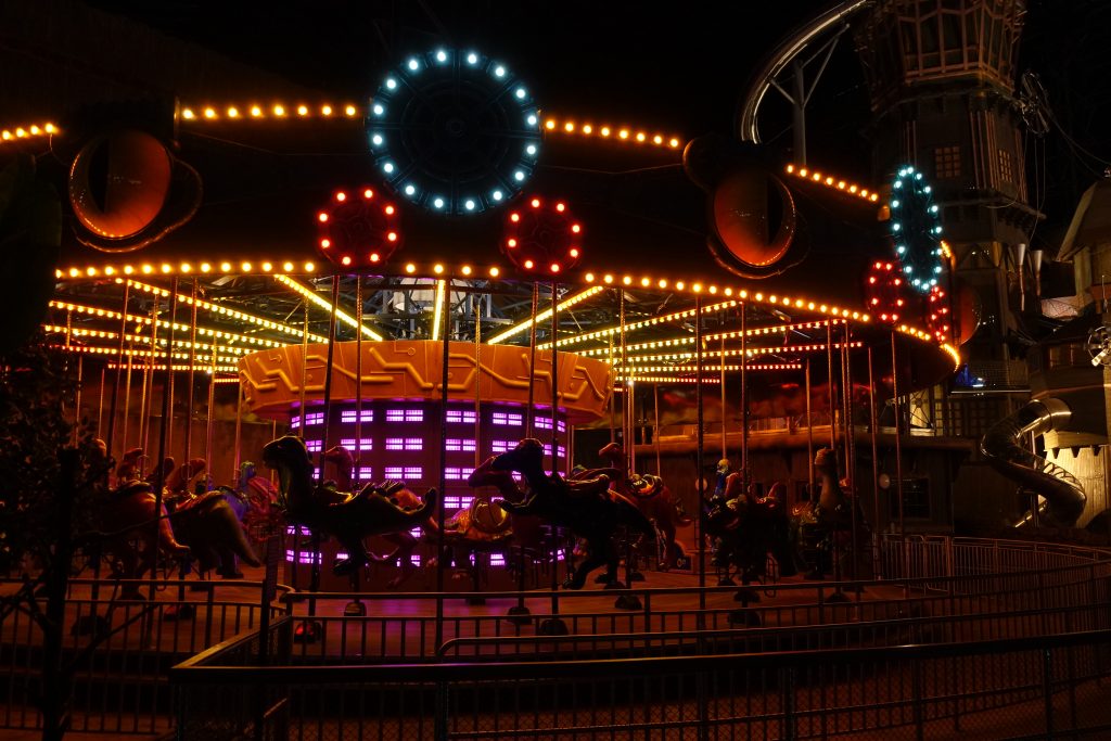 Dino Carousel at IMG Worlds of Adventure