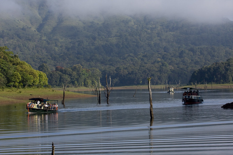 Boating in Thekkady