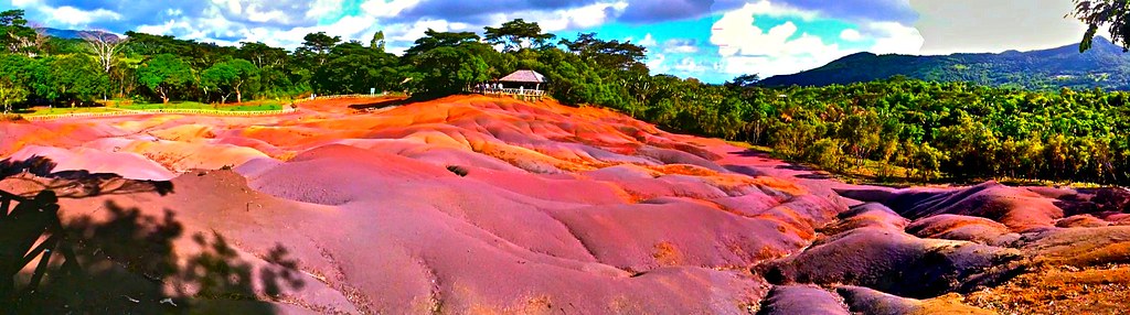 Coloured Earth opposite to curious corner