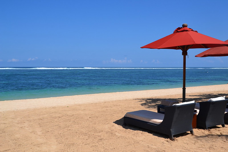 A beach resort in Bali