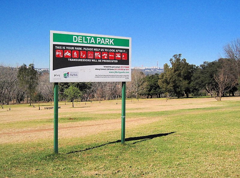 Delta park in Johannesburg