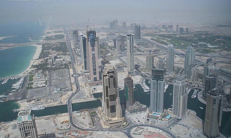 Dubai Marina in 2007