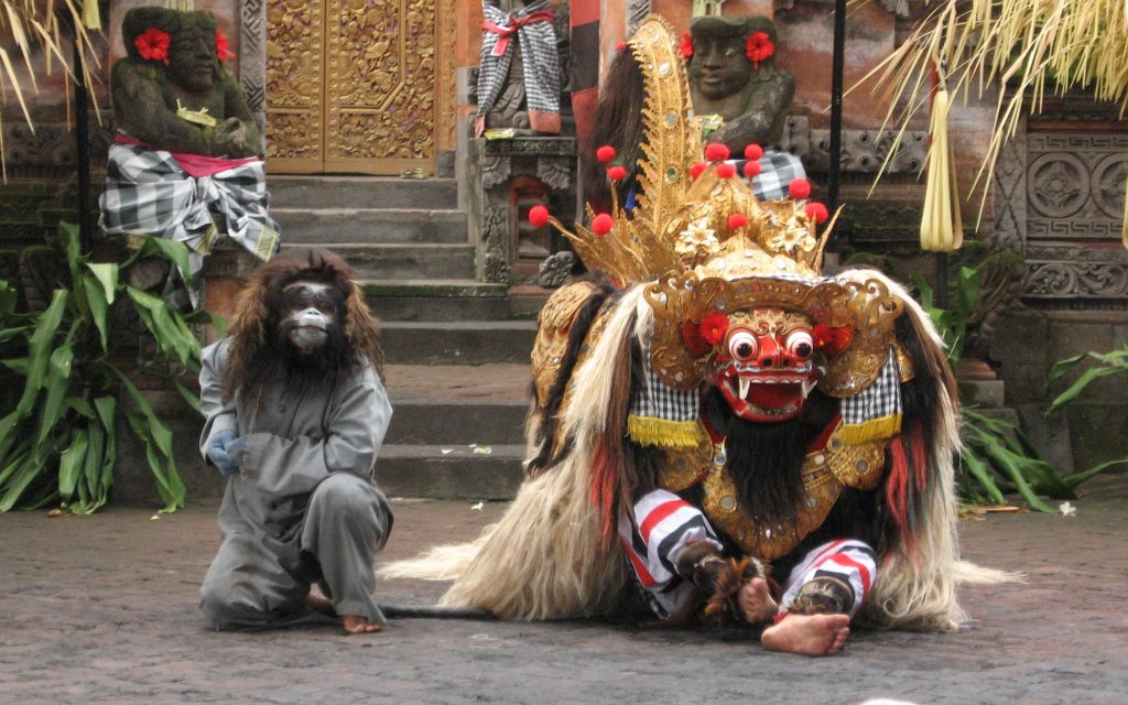 The Barong (Lion) in the Dance