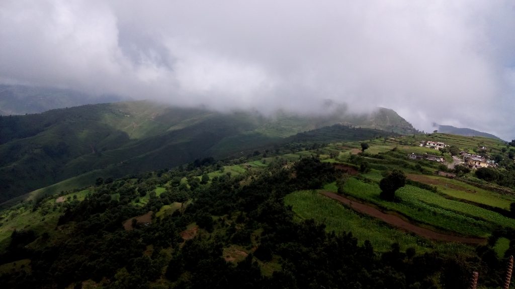 A view of scenic Chakrata town an nature getaway among offbeat places to visit in Uttarakhand