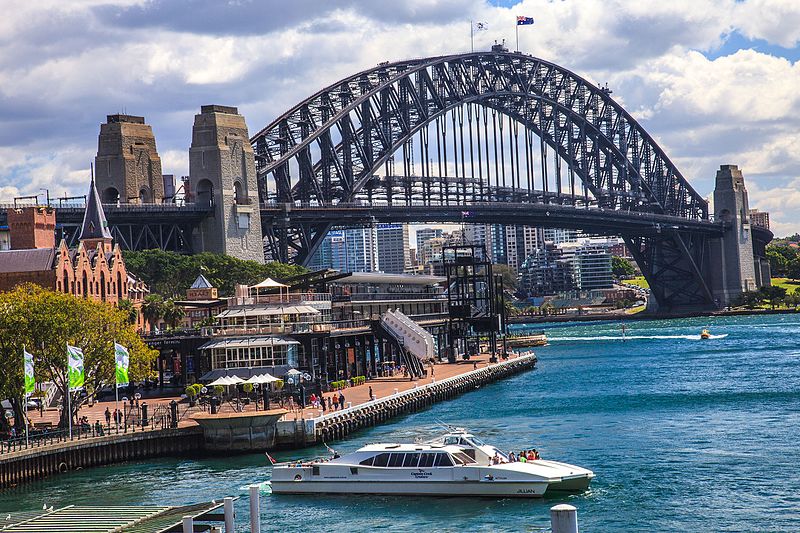 Ferry at Sydney Harbour