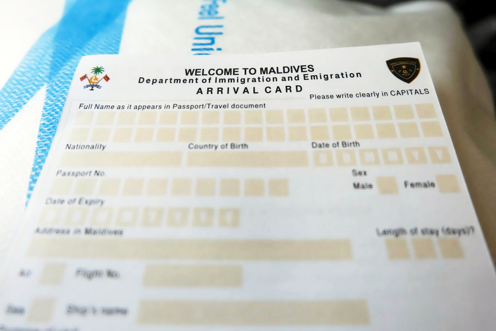 tourist visa charges for maldives from india